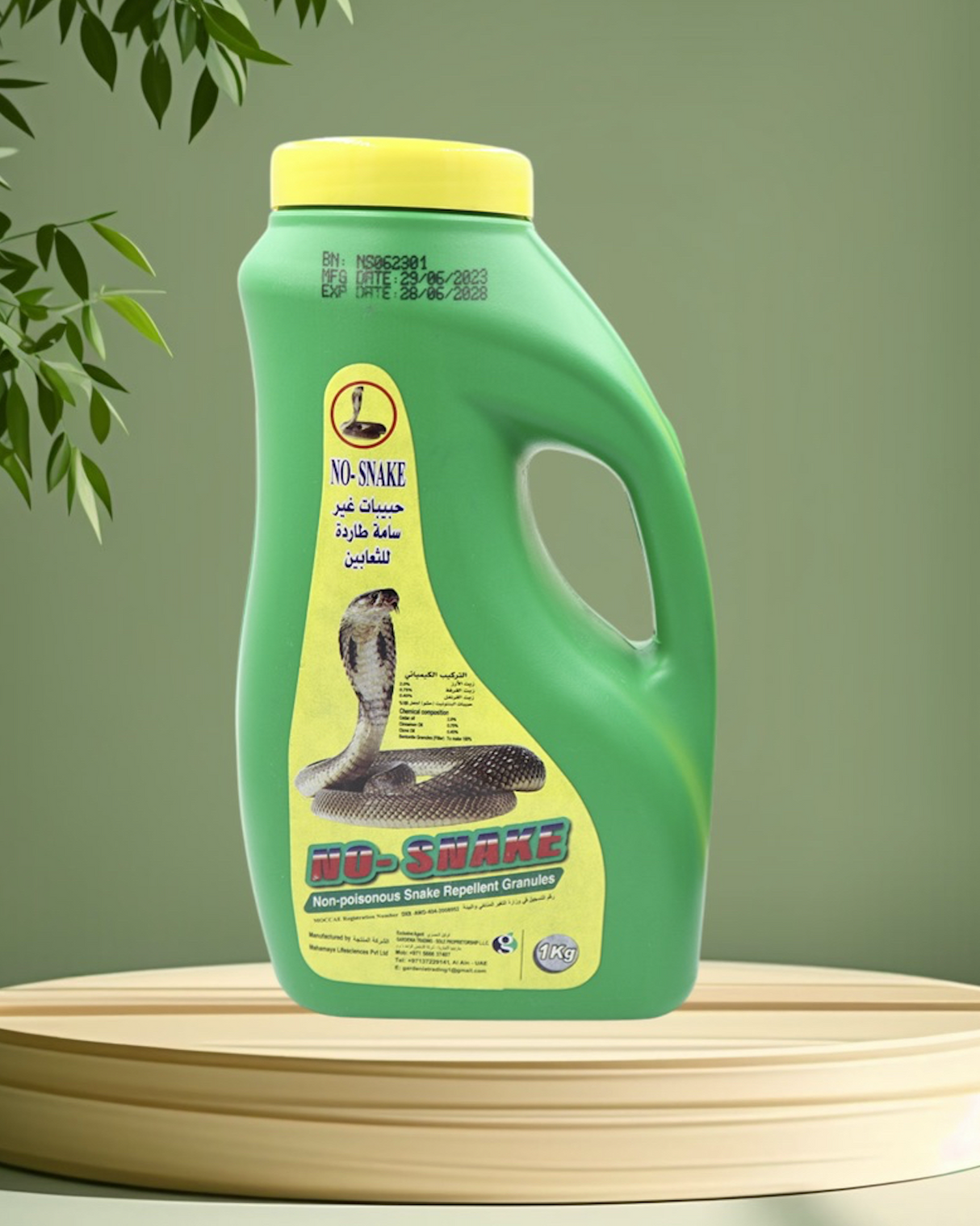 No Snake Non Poisonous Snake Repellants 1Kg for Indoor and Outdoor Space