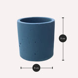 Round Plant Pot "Small" Dimensions: 8cm x 8cm (Diameter x Height)