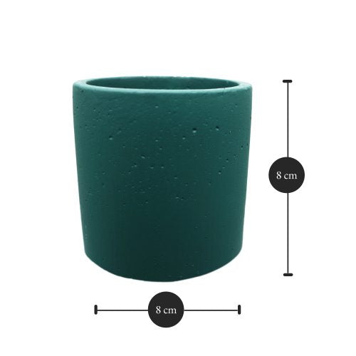 Round Plant Pot "Small" Dimensions: 8cm x 8cm (Diameter x Height)