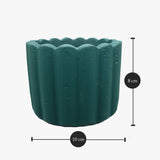 Babu Ribbed Pot “Small” Dimensions: 10 cm x 8 cm (Diameter x Height)