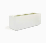 Rectangular GRP Pot 90x30x30cm Modern Durable Outdoor Planter Box