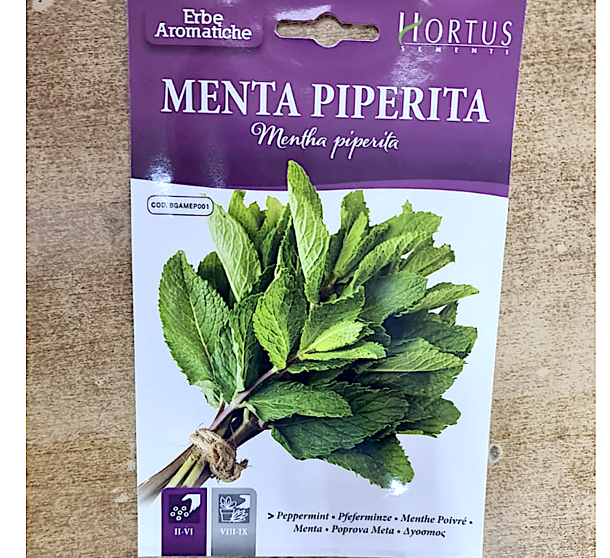 Mint Herb Seeds "Menta Piperita" by Hortus