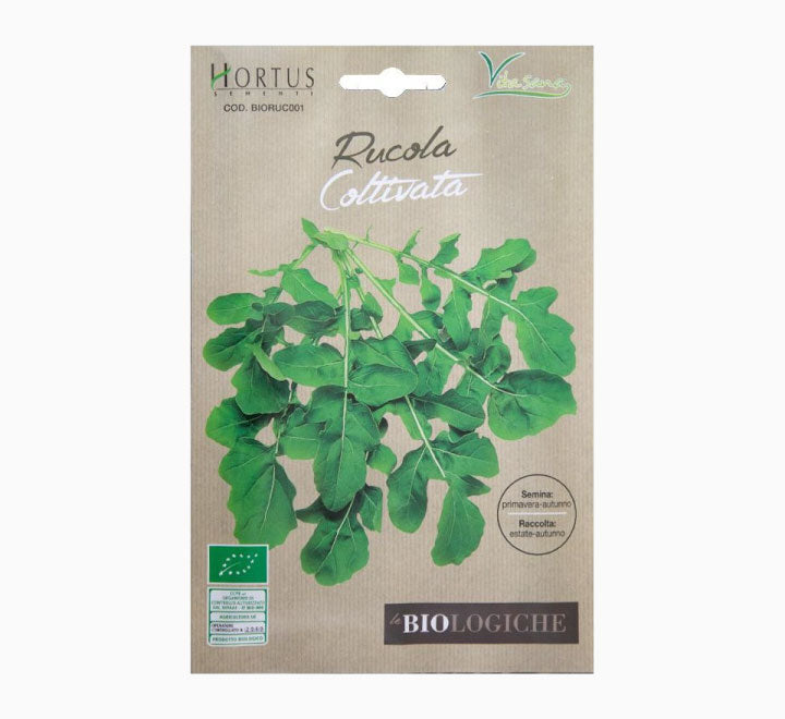 Organic Rucola Coltivata Busta Bio Seeds